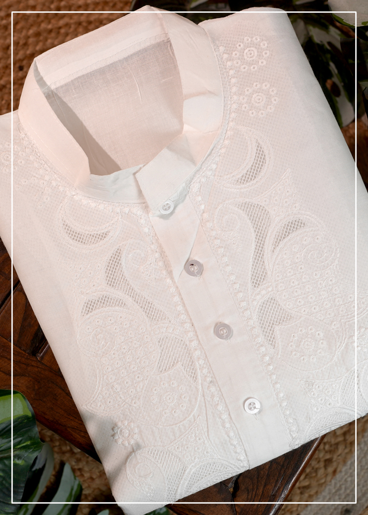 Net Jaali Kurta 