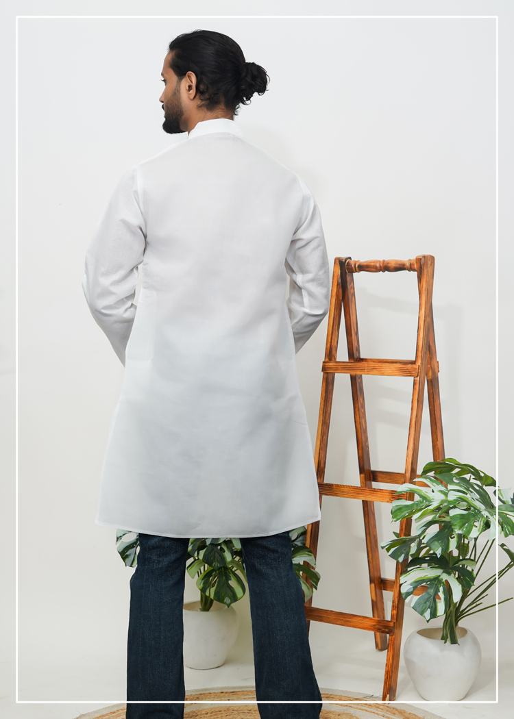 Lucknowi Net Work Kurta