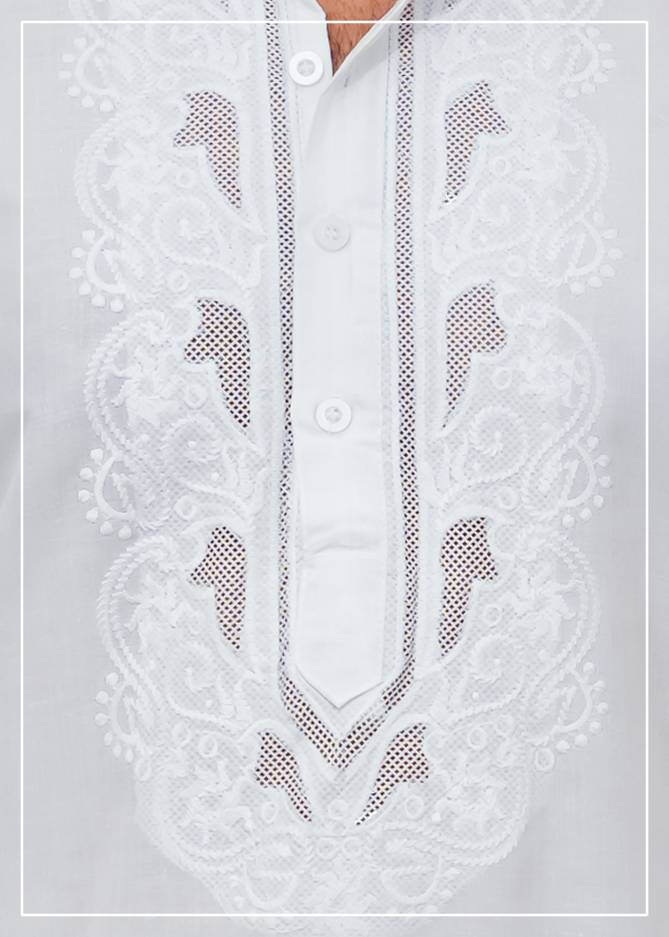 Lucknowi Net Work Kurta