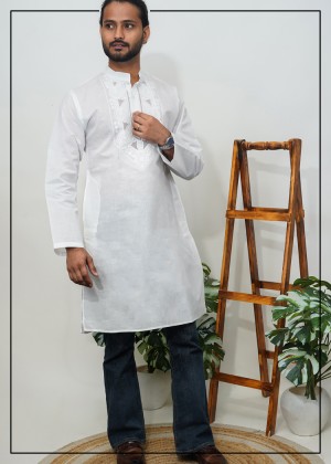 Jaali Work Kurta