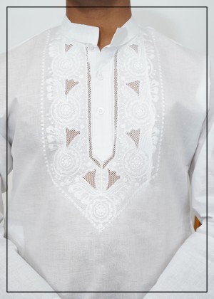 Jaali Work Kurta