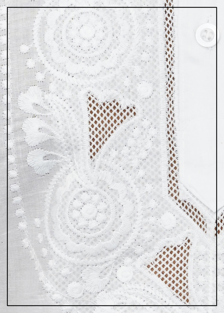 Jaali Work Kurta