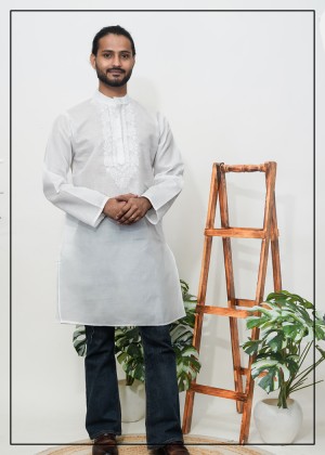 Eed Gala Work Kurta 