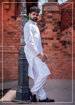 Gala Bail Lucknowi Kurta 