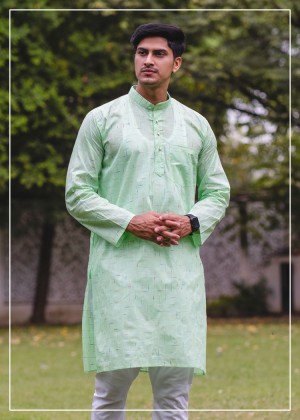 Multi Checks Cotton Kurta 