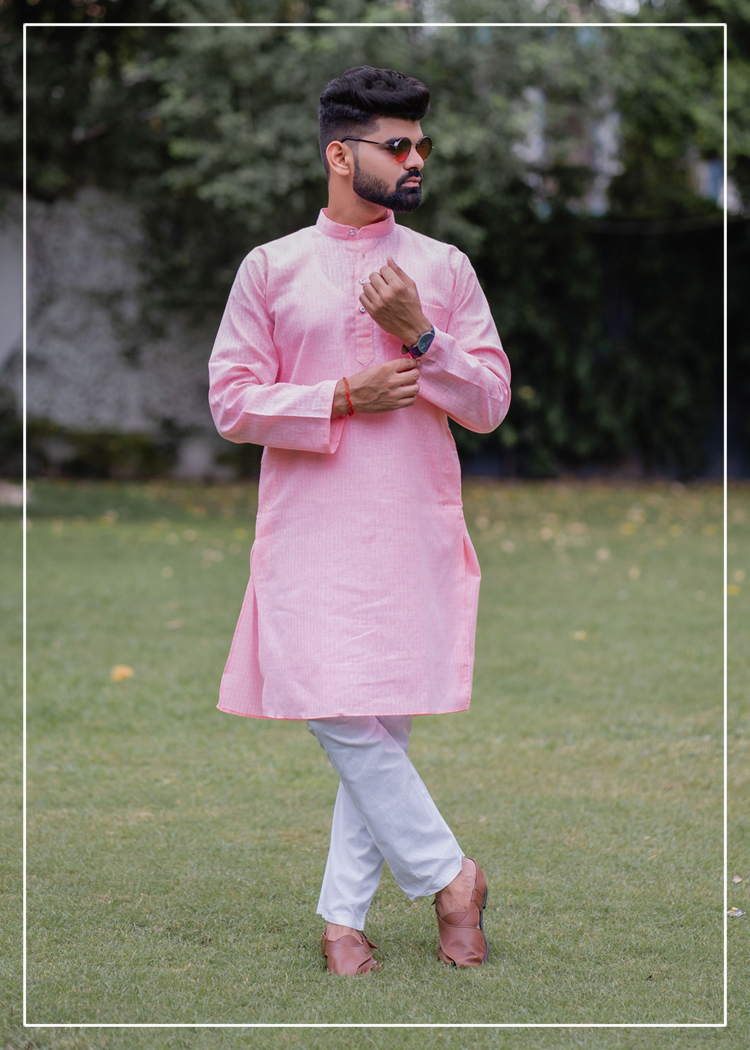 Linen Cotton Kurta