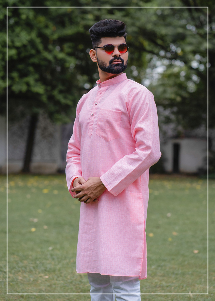 Linen Cotton Kurta