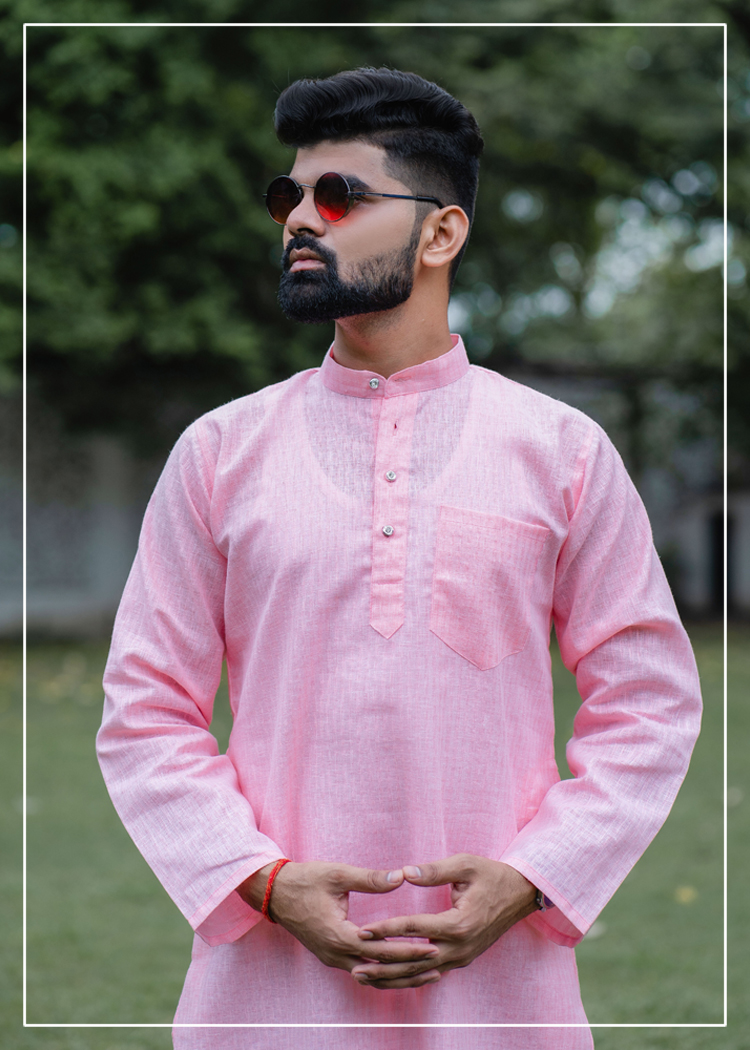 Linen Cotton Kurta