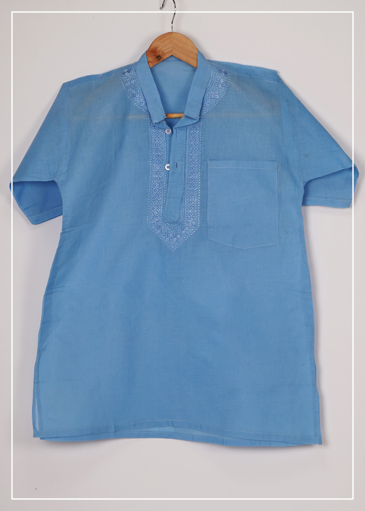 Half Lucknowi Kurta