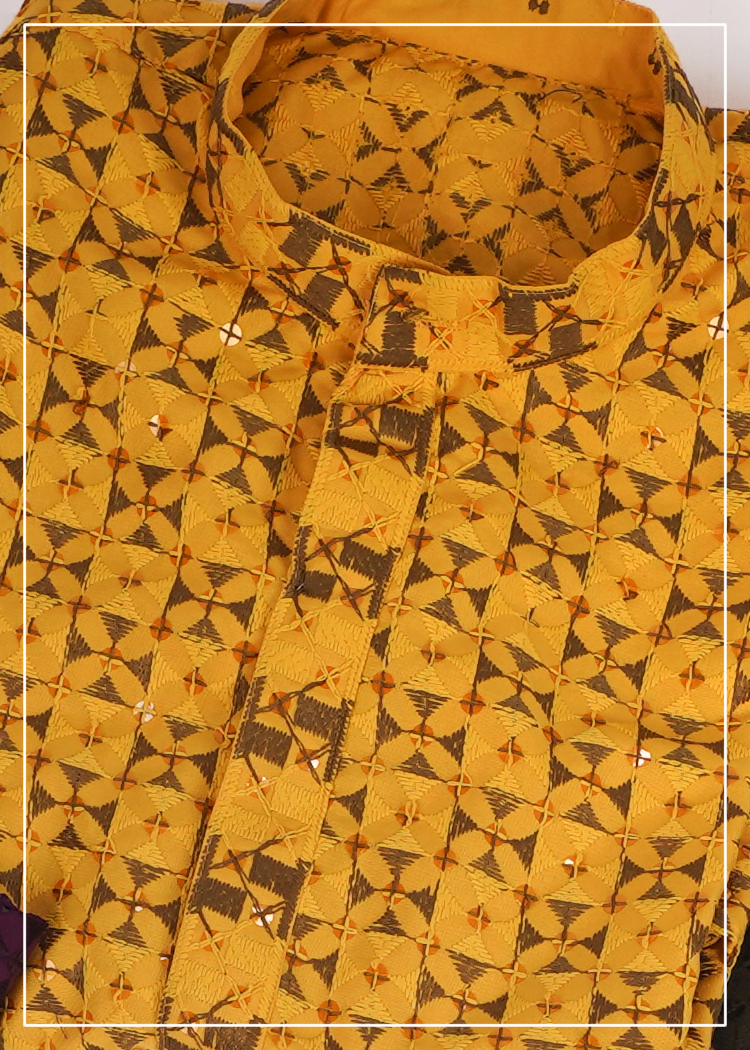 Shiffli Lakhnavi Kurta 