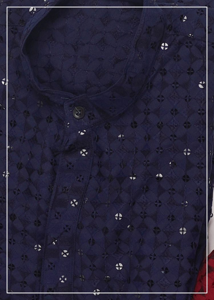 Shiffli Lakhnavi Kurta 