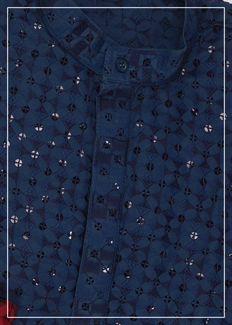 Shiffli Lakhnavi Kurta 