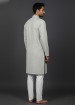 Slub Lining Cotton Kurta
