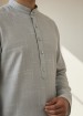 Slub Lining Cotton Kurta