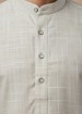 Slub Lining Cotton Kurta