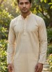 Self Lining Cotton Kurta 
