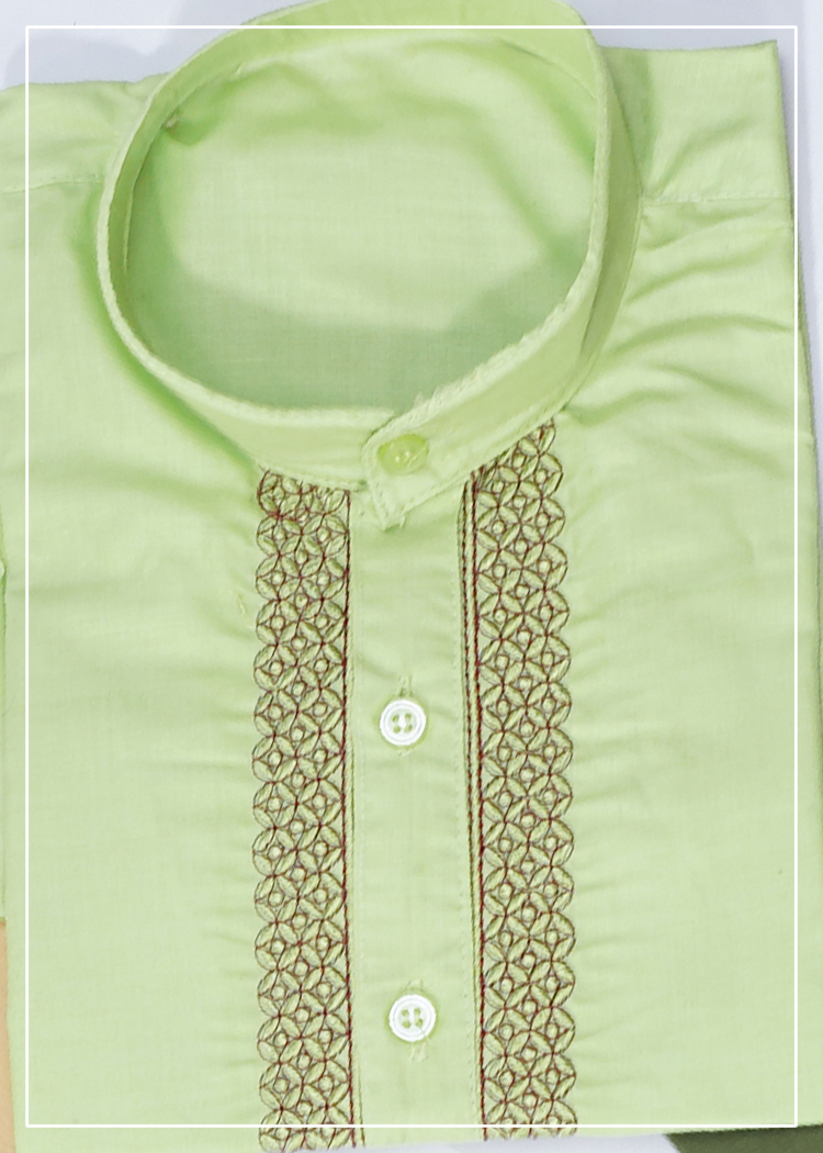 Cambric Cotton  Kurta For Boys 