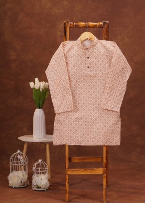 European Linen Kurta For Boys