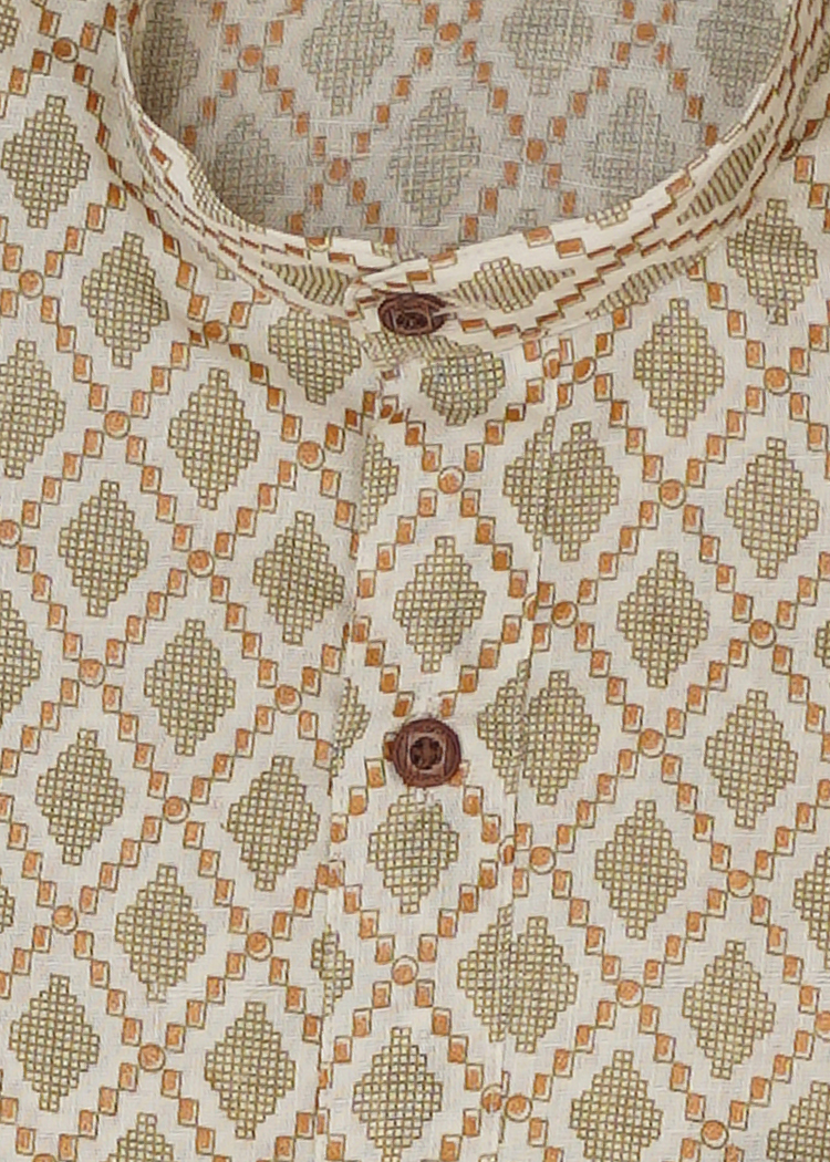 European Linen Kurta For Boys