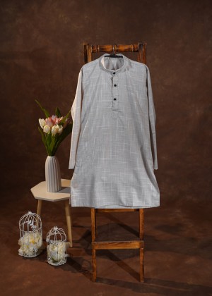 Sansad Linen Kurta For Boys