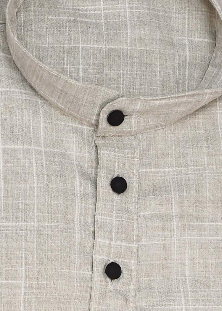 Sansad Linen Kurta For Boys