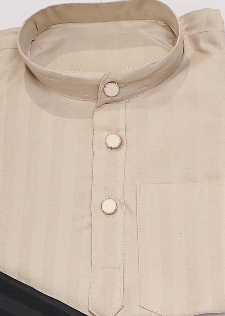 Self Lining Kurta For Boys