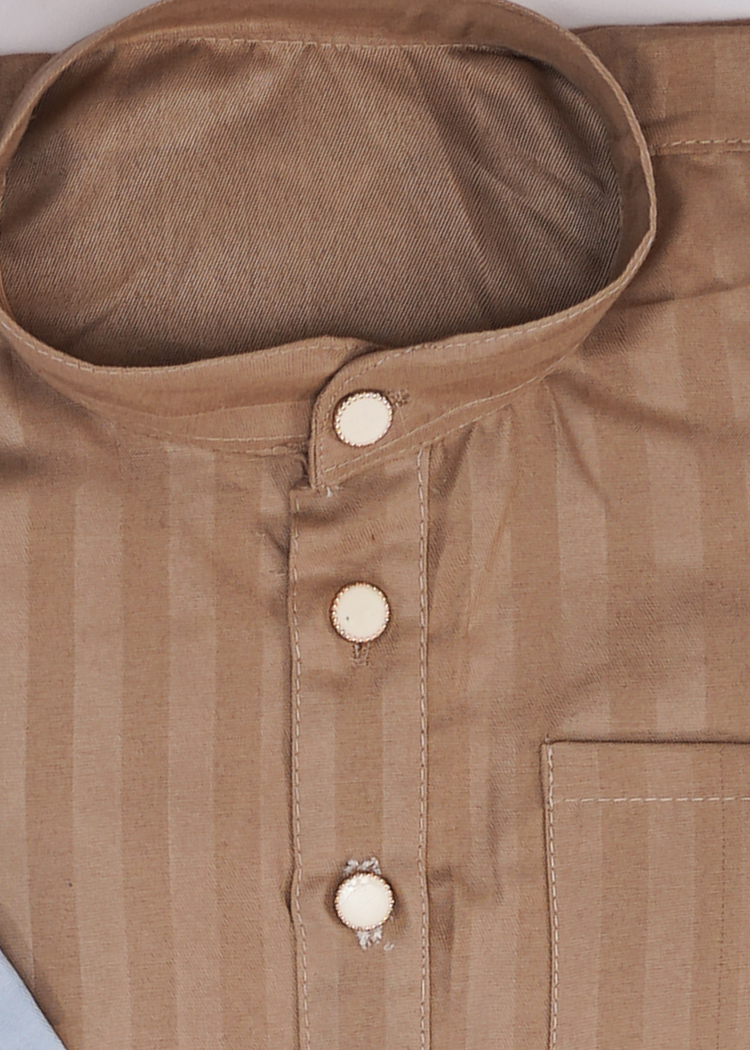 Self Lining Kurta For Boys