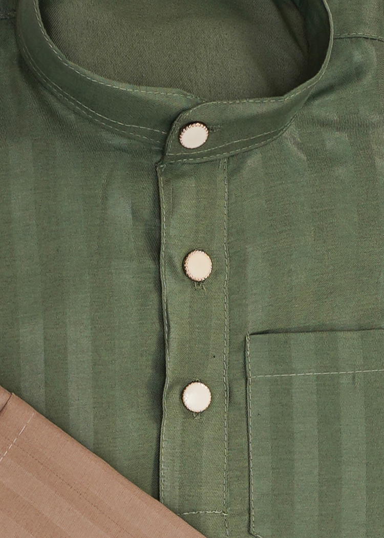 Self Lining Kurta For Boys