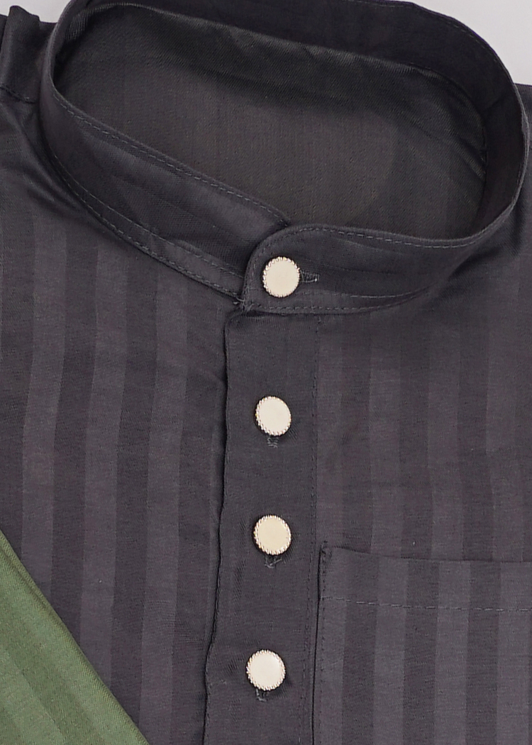 Self Lining Kurta For Boys