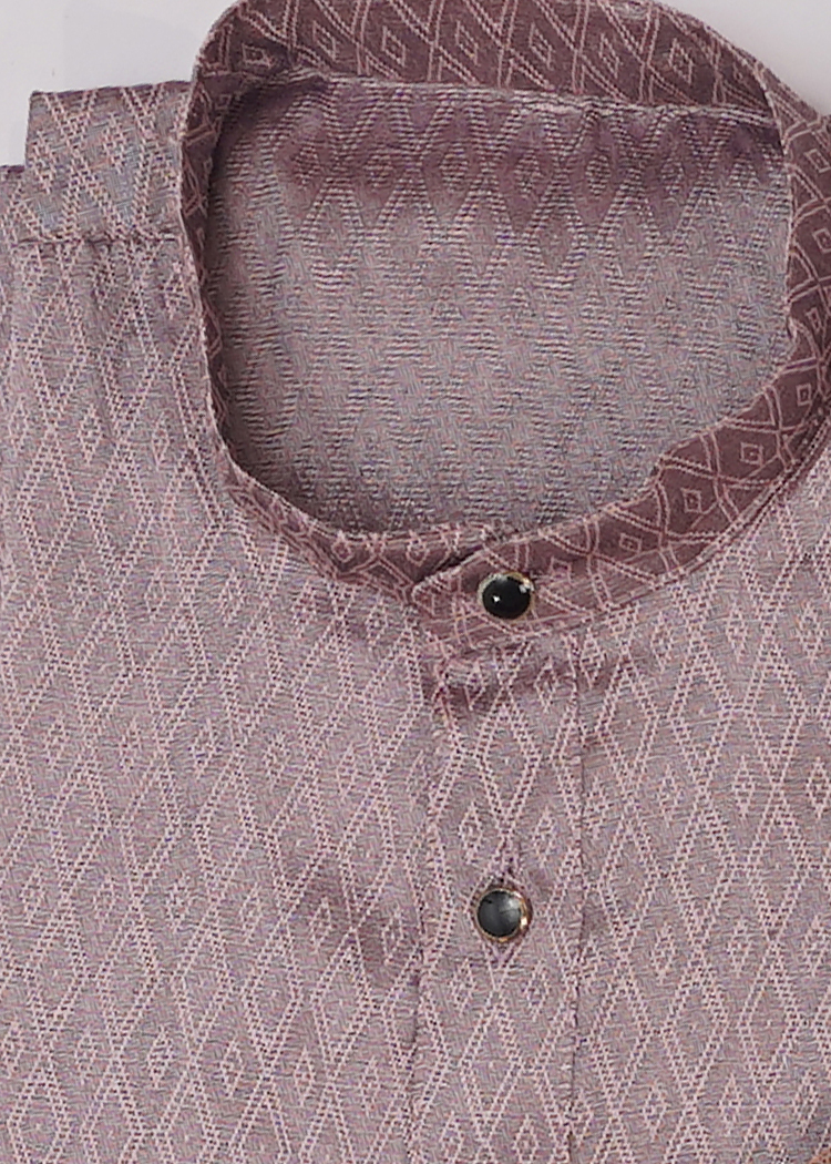 Jacquard Kurta For Boys