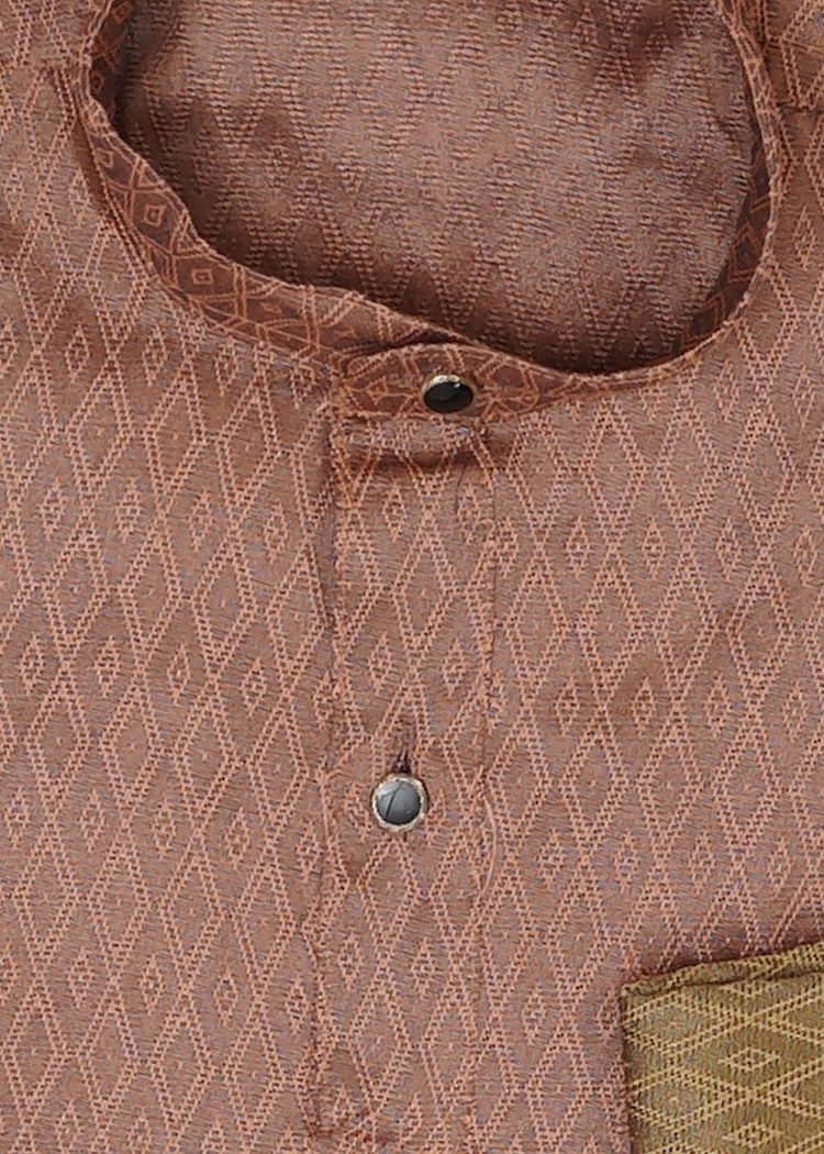 Jacquard Kurta For Boys