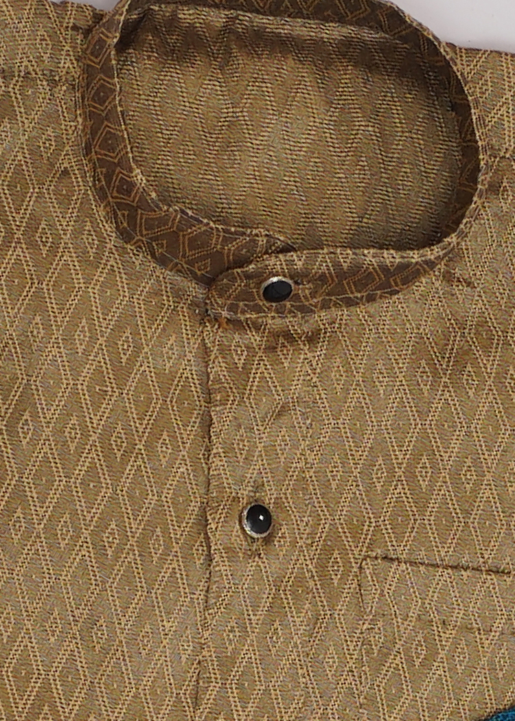Jacquard Kurta For Boys