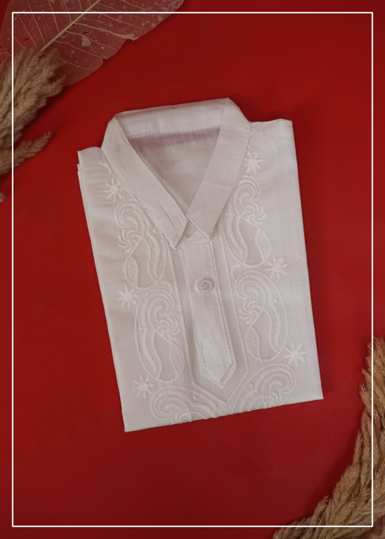 Lucknowi Kurta For Boys 
