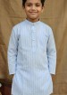 Lining Plain Kurta For Boys 