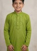 Gaurav Cotton Lucknowi Kurta For Boys