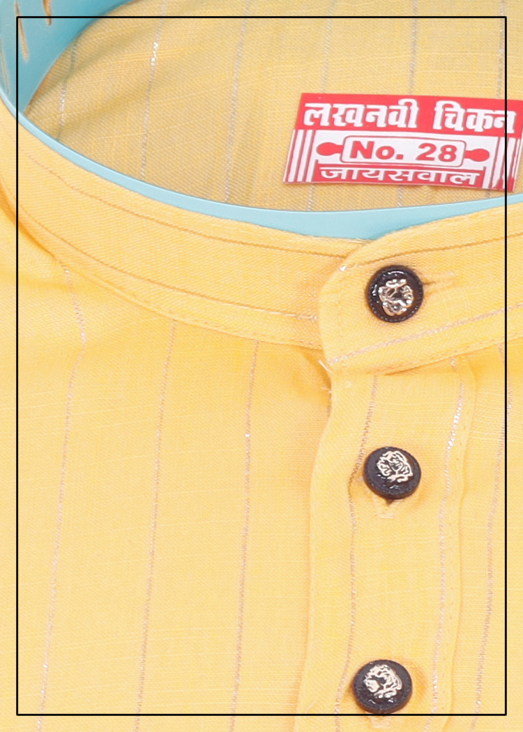 Rayon Zari Lining Boys Kurta Pajama