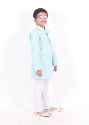 Tipki Linen Kid Kurta Pajama