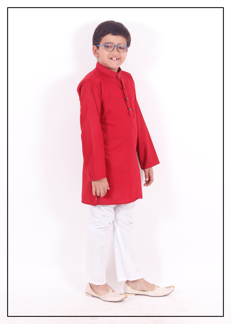 Soft Cotton Kid Kurta Pajama