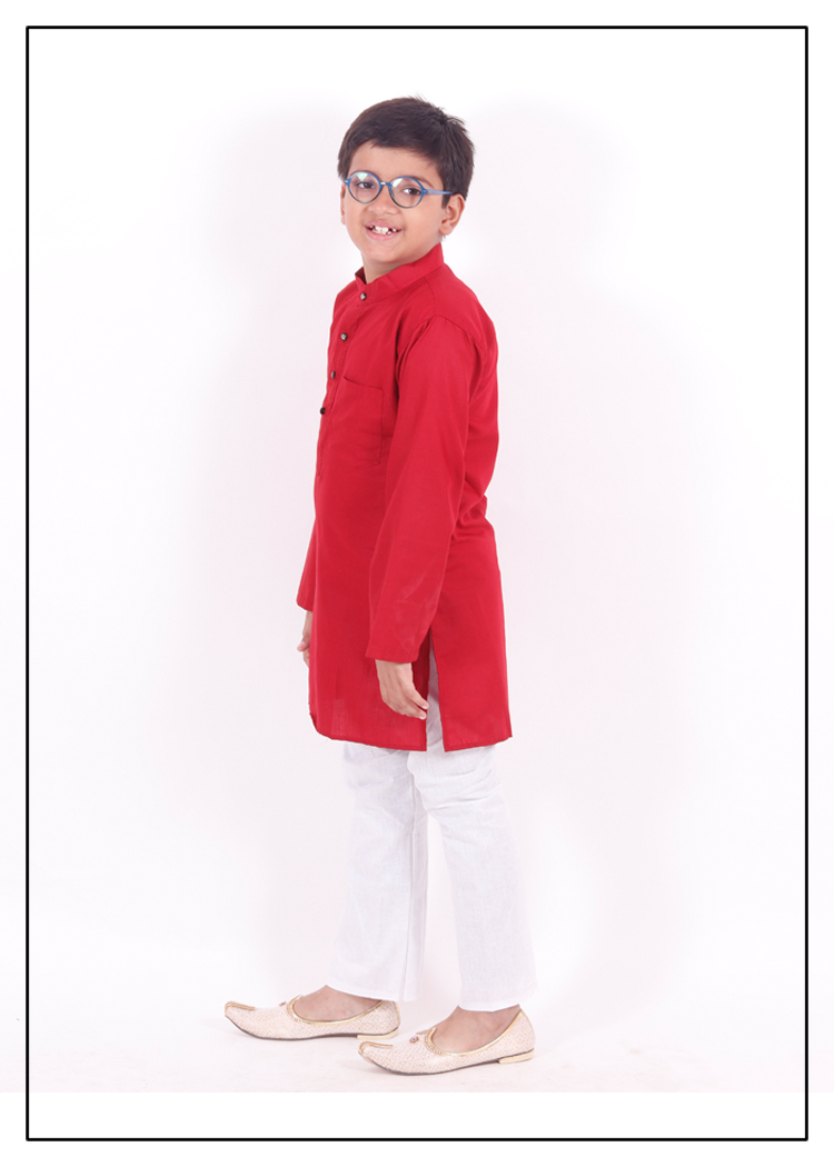 Soft Cotton Kid Kurta Pajama