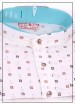 White Cotton Print Boys Kurta Pajama